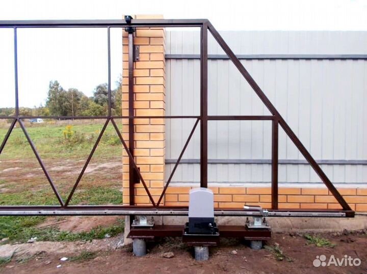 Заборы и откатные ворота