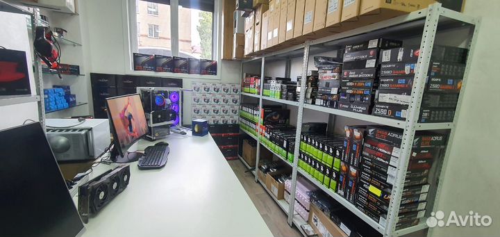 Игровой компьютер i3 13100F/SSD 512Gb/GTX 1660S