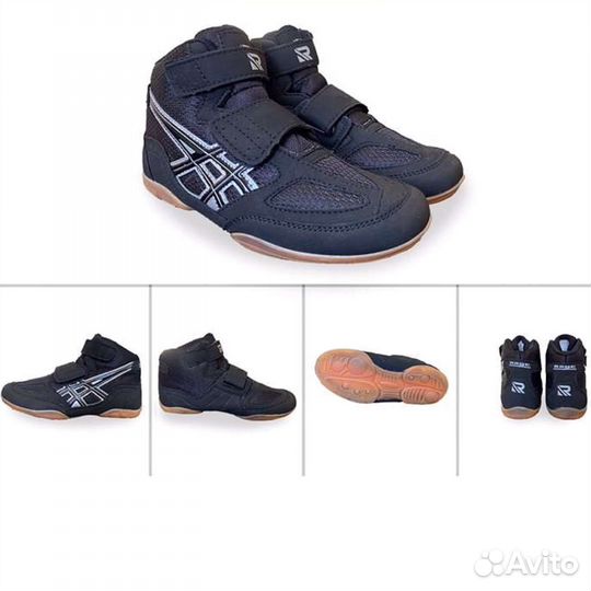 Борцовки Asics matflex с липучками для борьбы