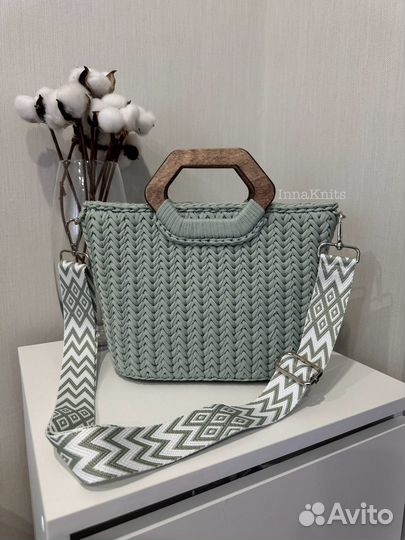 Сумка вязаная