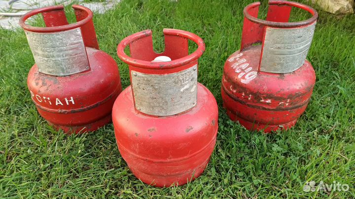 Газовые баллоны 5л б/у