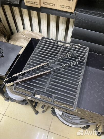 Решетка гриль чугунная 420х330