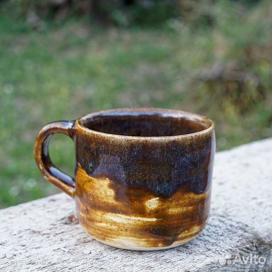 Кружка керамическая ручная работа