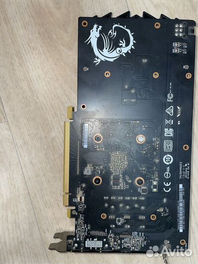 Видеокарта Msi 1650 gaming x