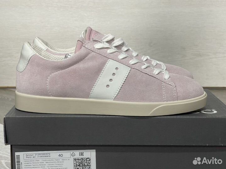 40 кеды ecco street lite W pink