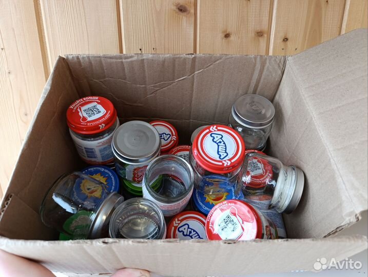 Баночки из под детского питания