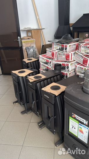 Печь камин на дровах чугунная