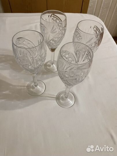 Набор фужеров хрусталь