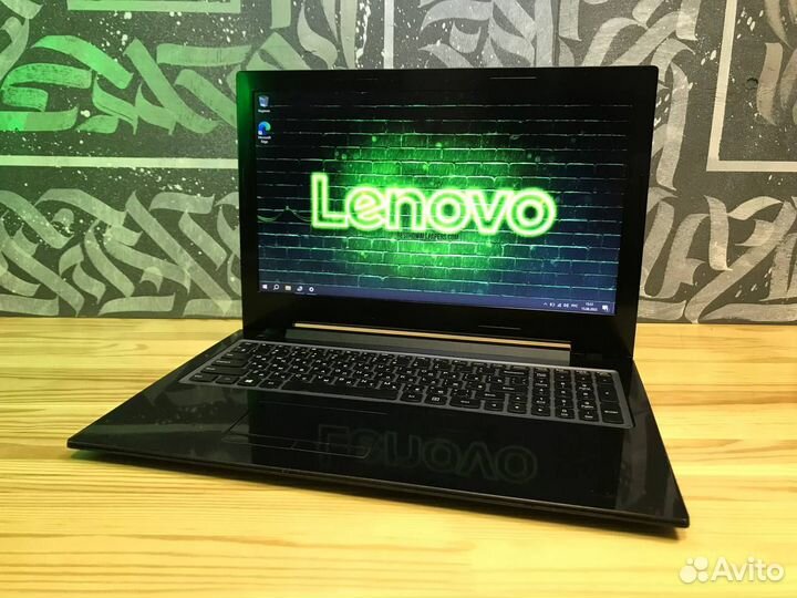 Тонкий ноутбук Lenovo Intel/2видеокарты/SSD