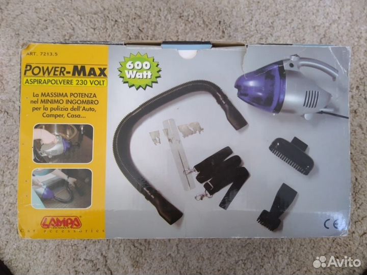 Италия. Мини пылесос. Новый. Авто