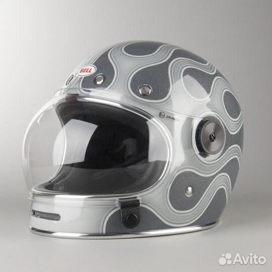 Мотошлем Bell Bullitt Chemical Candy Helmet Серый