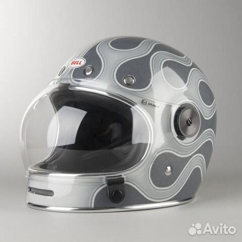 Мотошлем Bell Bullitt Chemical Candy Helmet Серый