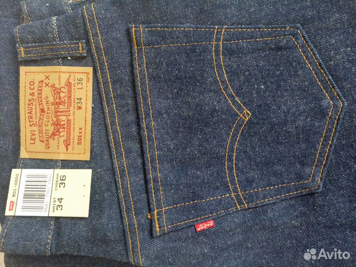 Джинсы Levis 501 USA 1995 г., р.40/33