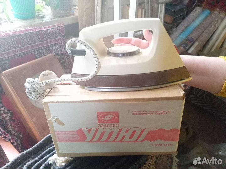 Утюг СССР новый