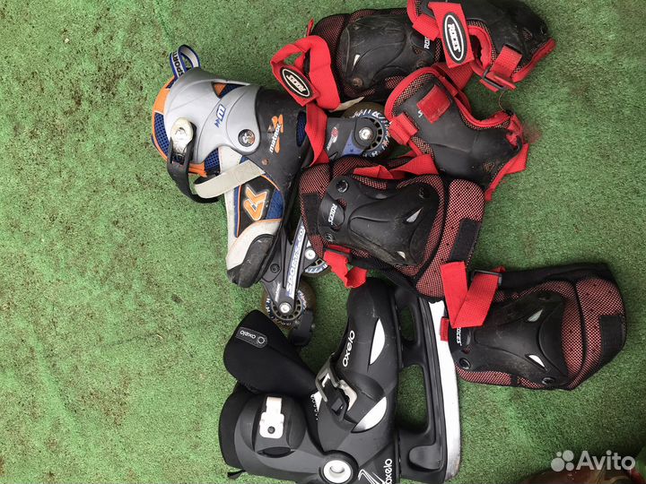 Ролики и коньки детские с защитой