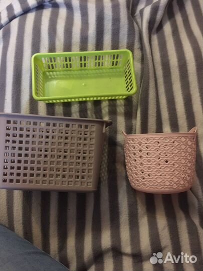 Корзинки для хранения 3 штуки