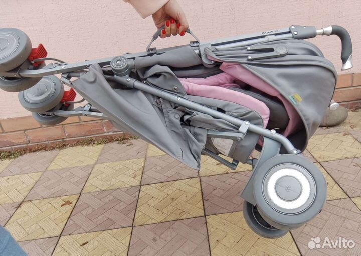 Коляска трость прогулочная maclaren techno xlr роз