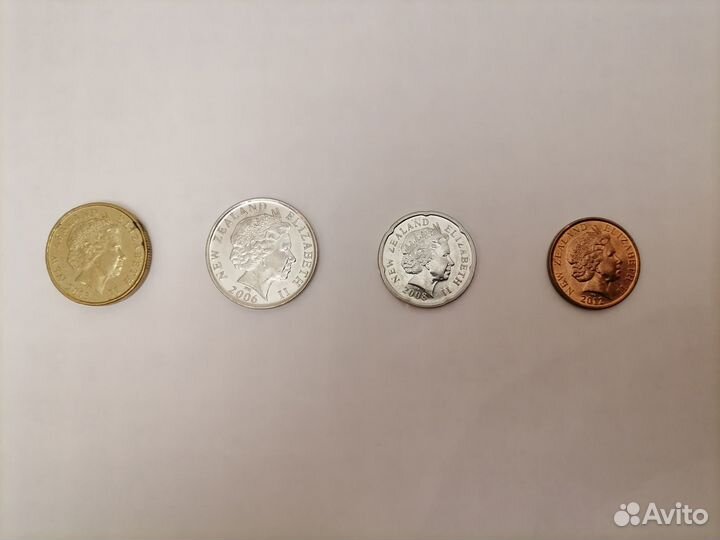 Монеты Новой зеландии