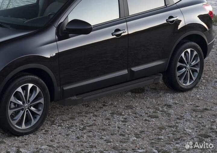 Пороги Подножки Nissan Qashqai 2013- 