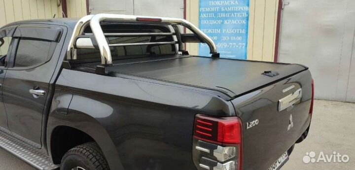 Дуга в кузов пикапа хром Мицубиси л200 2006-2023