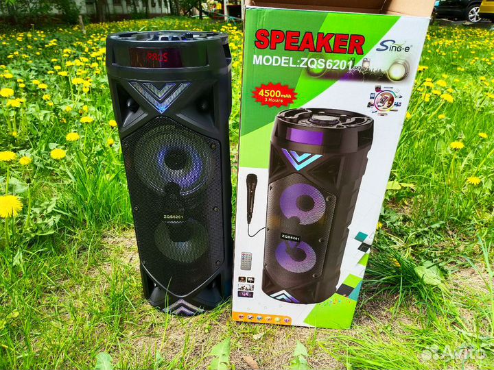 Большая Беспроводная музыкальная колонка Блютуз