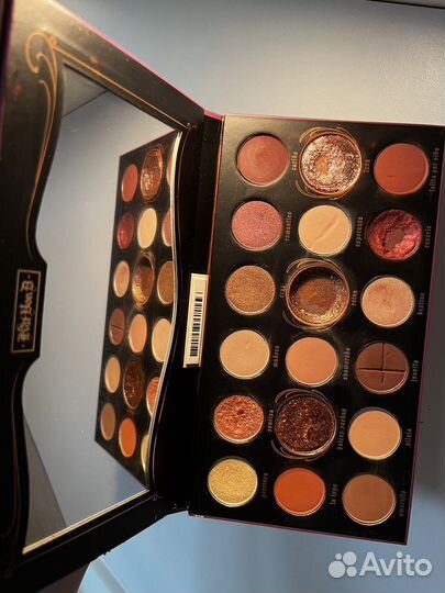 Палетки теней б/у