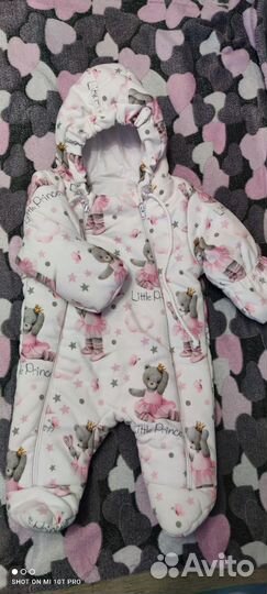 Конверт на выписку для девочки зима