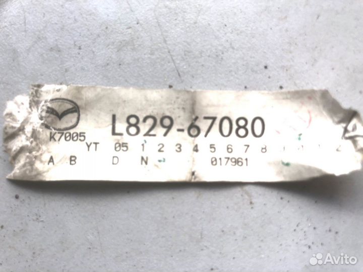 Проводка форсунок Mazda 6GG 1,8