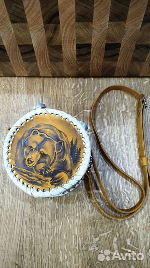 Фляжка двойная Ручной работы 0,7л