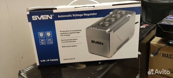 Стабилизатор напряжения Sven VR-F1000
