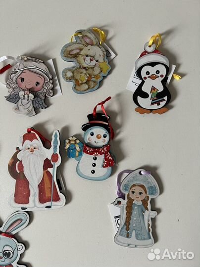 Новогодние елочные игрушки новые