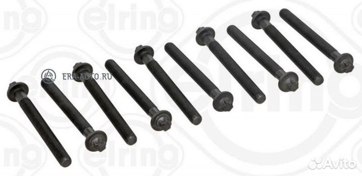 Elring 258.180 К-кт болтов ГБЦ renault laguna/megane/trafic 1.8/2.0 mot.F4P/F4R 1998