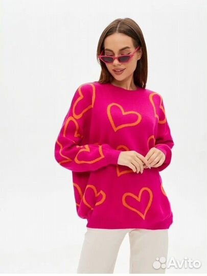 Свитер женский оверсайз новый