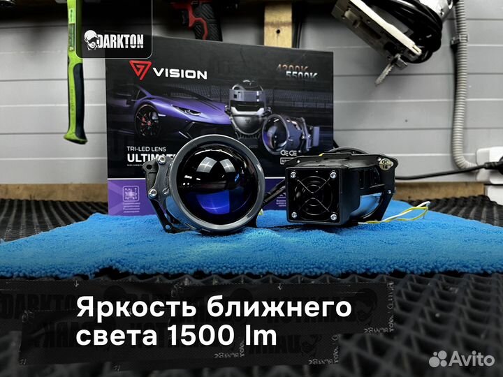 BI-LED линзы Vision Tri-led Ultimate series