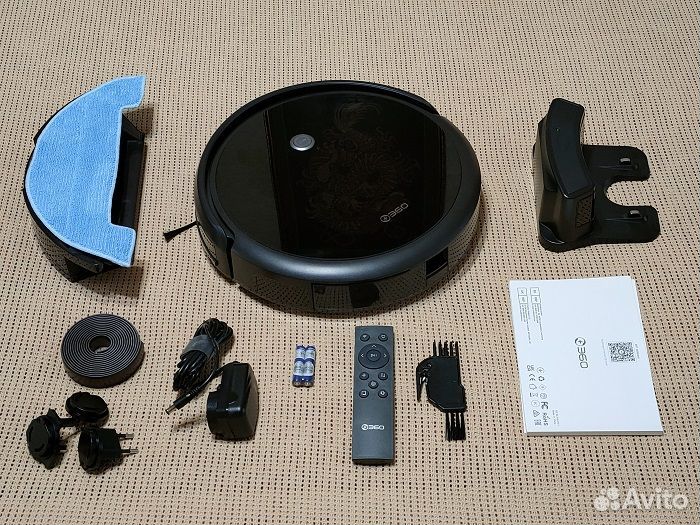 Новый робот-пылесос 360 C50 Pro (2 600 Па)