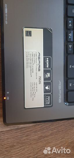 Acer aspire 7552G 17,3