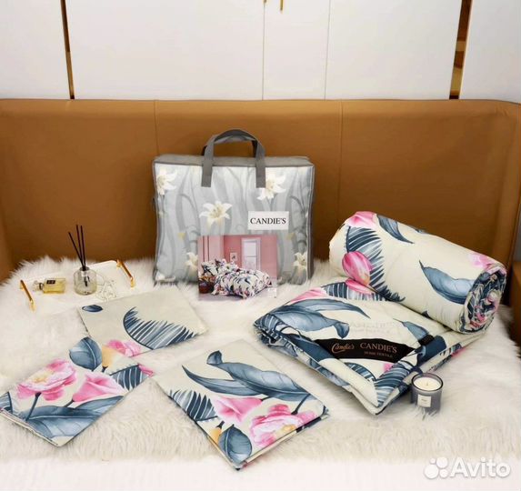 Постельное белье с готовым одеялом