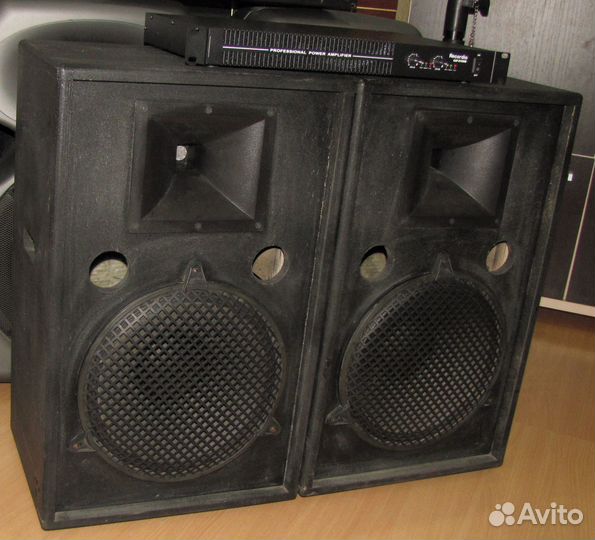 Колонки FA 1000W Pro-112 Усилитель звука Recordio