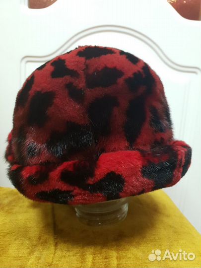 Шляпка норковая женская