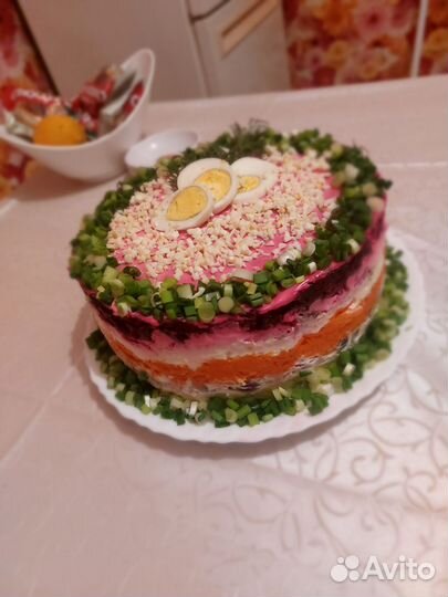 Блинчики домашние/салаты/холодец