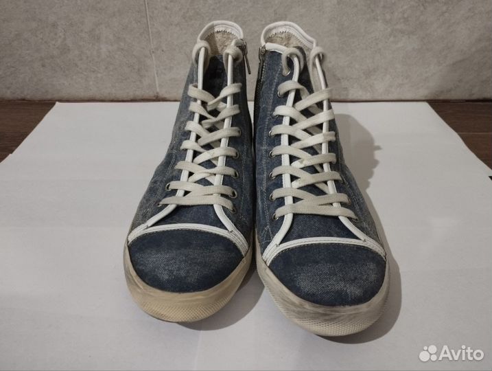 Кеды leather crown