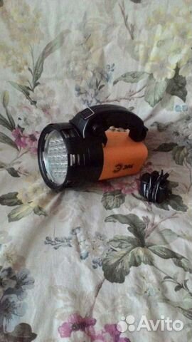 Фонарь большой аккумуляторный