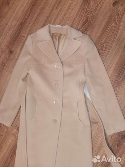 Пальто демисезонное шерстяное