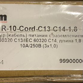 Шнур кабель питания с заземлением IEC 60320 C13