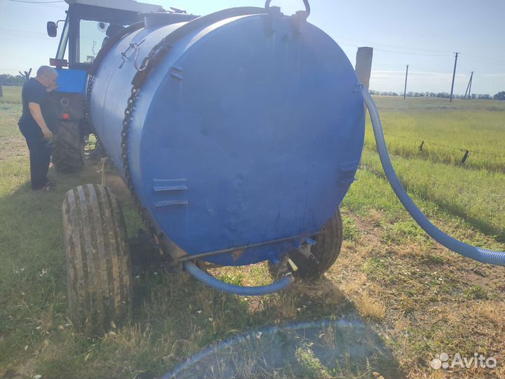 Бочка на колесах 3 куба