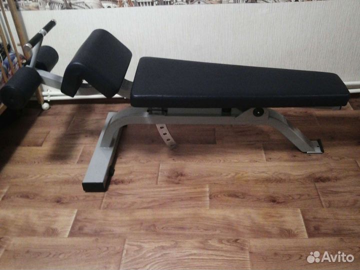 Скамья для жима и пресса бу