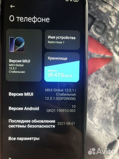 Xiaomi redmi Note 7 4 64gb