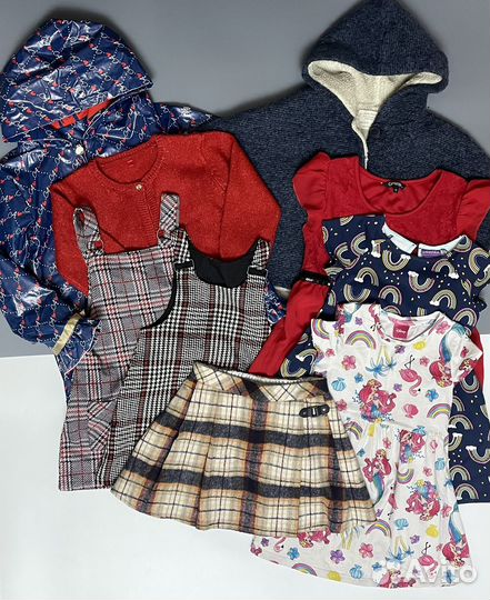 Пакет вещей на девочку 4-5 лет 110 116