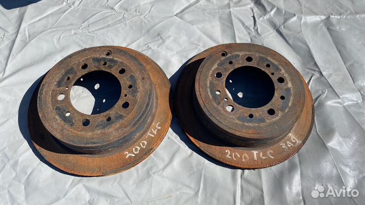 Задние тормозные диски Toyota Land Cruiser