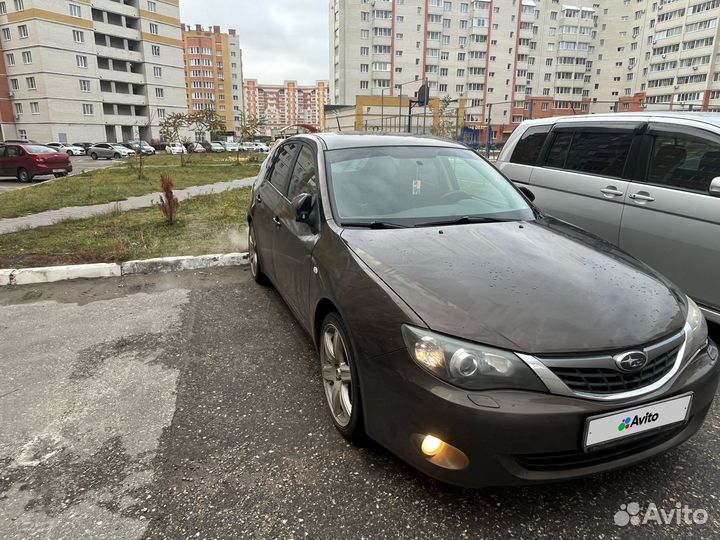 Subaru Impreza 2.0 AT, 2007, битый, 161 000 км